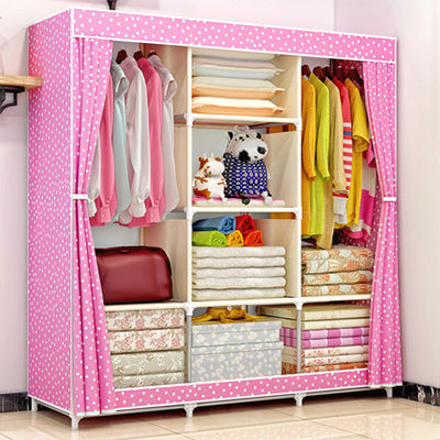 Portable Wardrobe Closet Storage Organizer