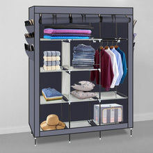 69" Woven Bedroom Wardrobe Closet Organizer